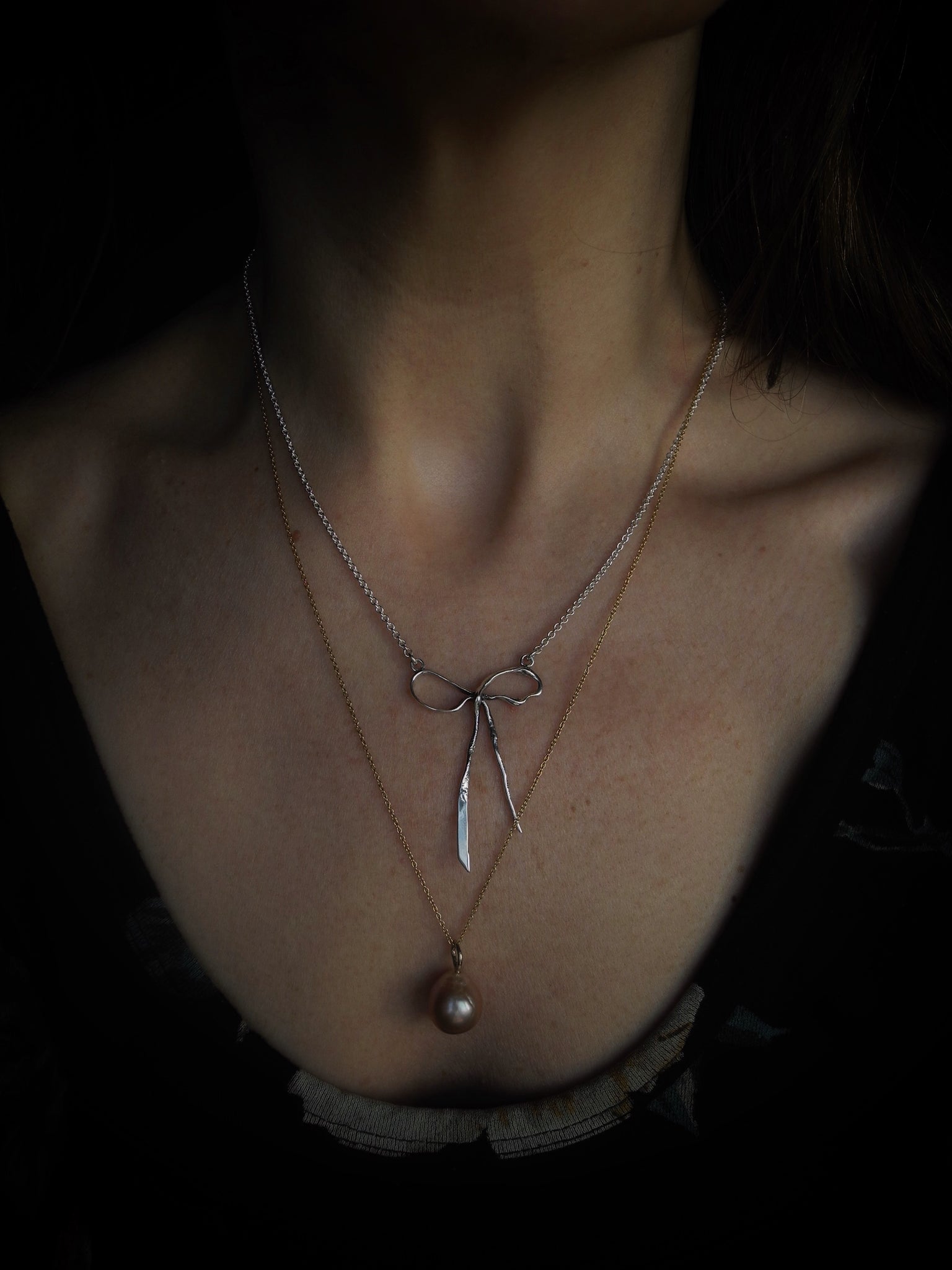 Afternature Bow Necklace