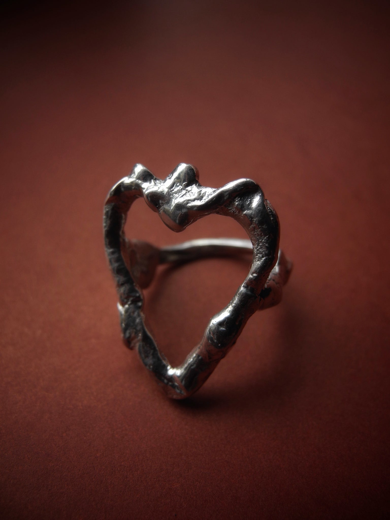 Crowned Heart Ring