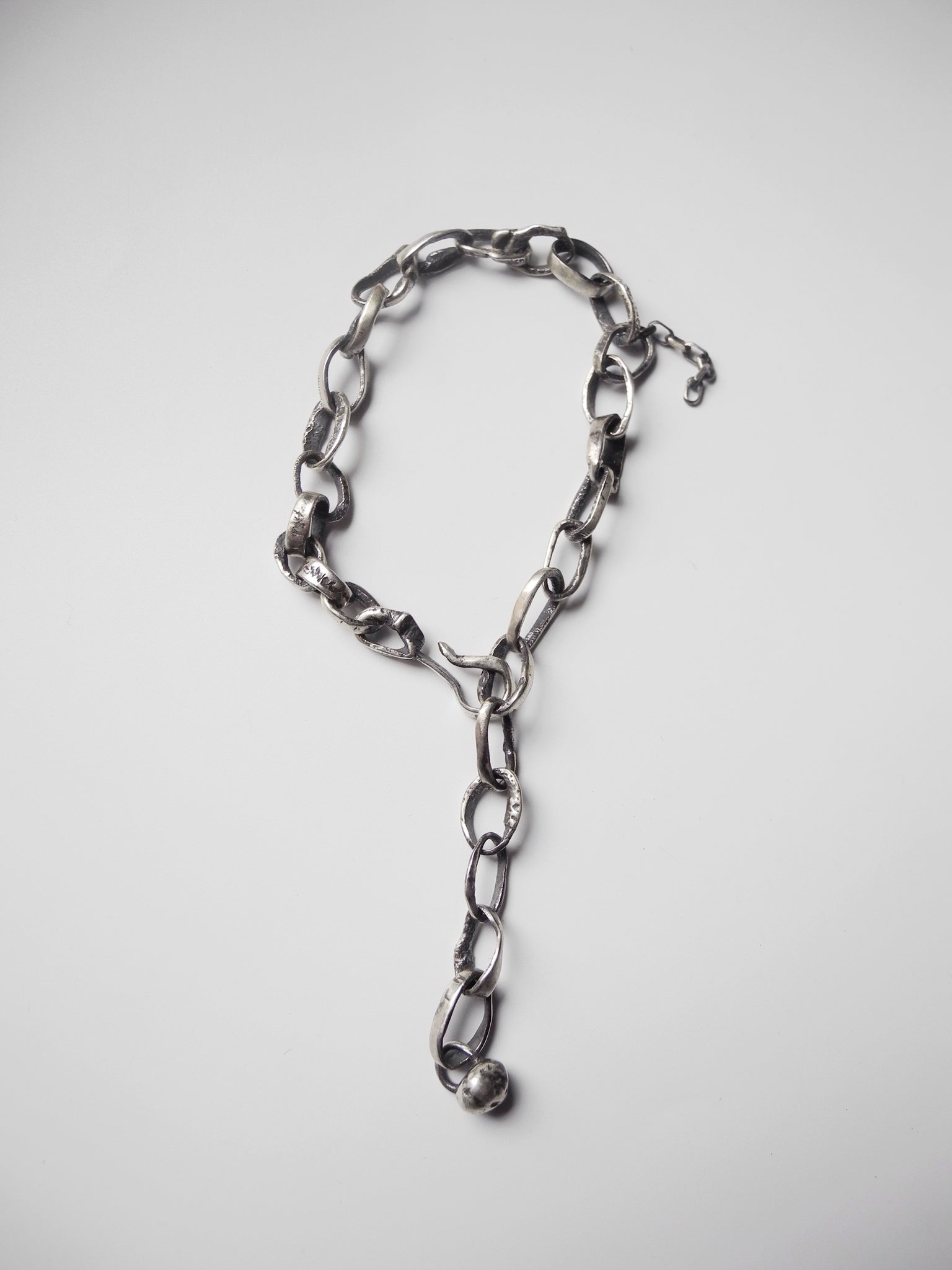 Weathered Chain Link Bracelet