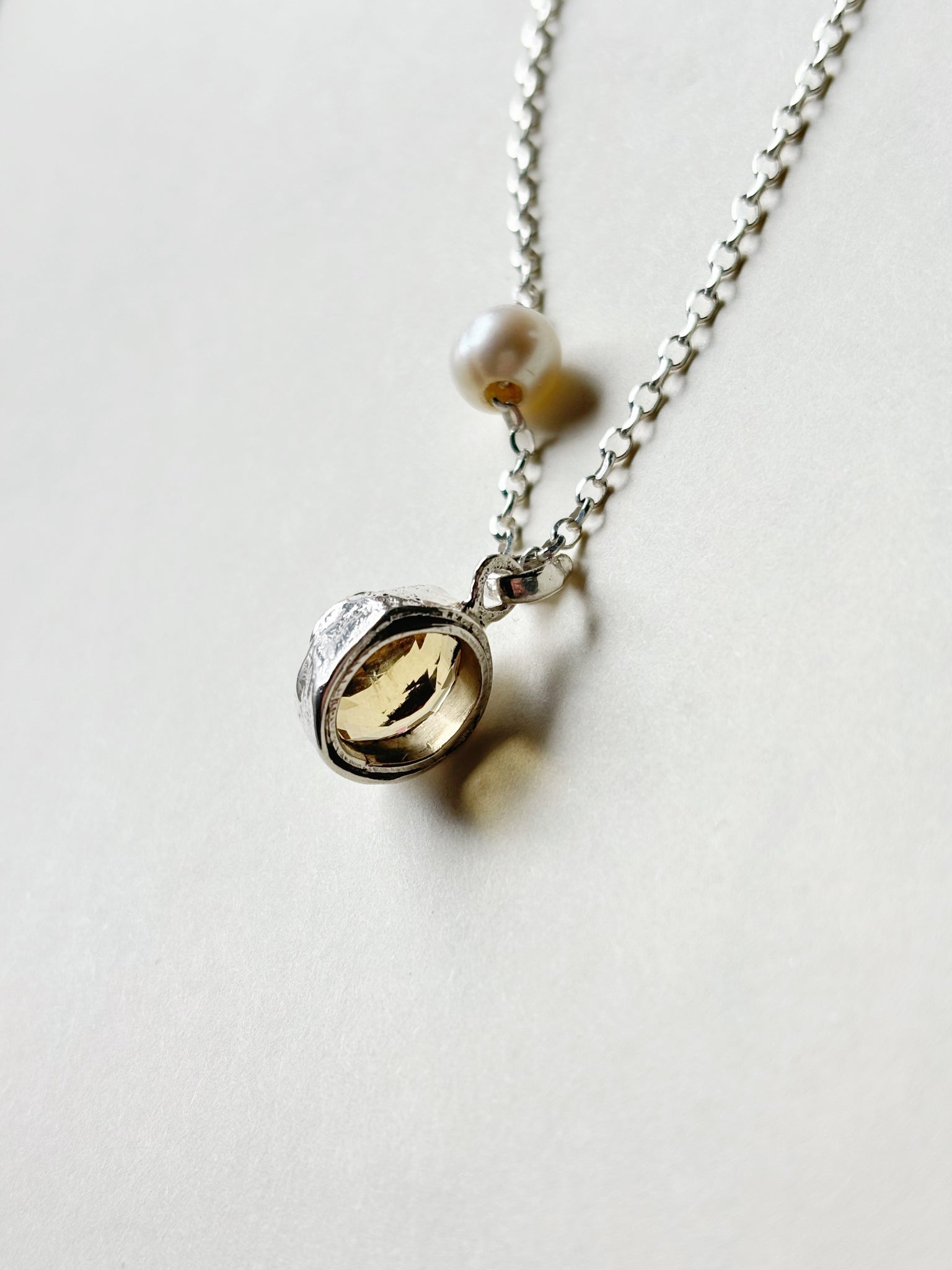 Golden Lense Necklace