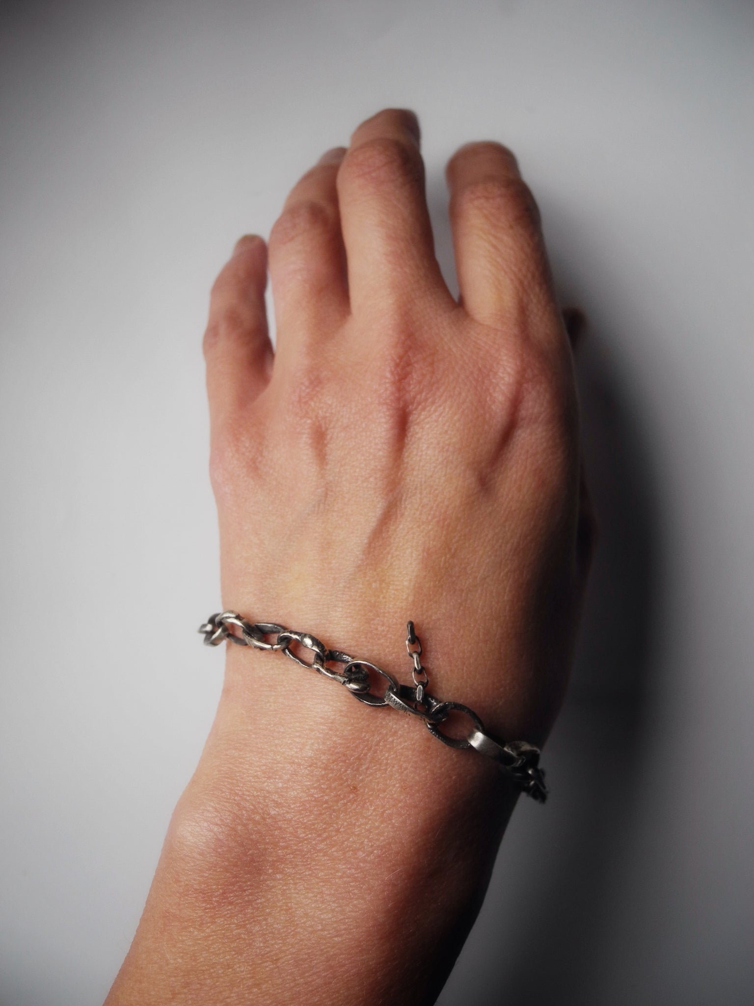 Weathered Chain Link Bracelet