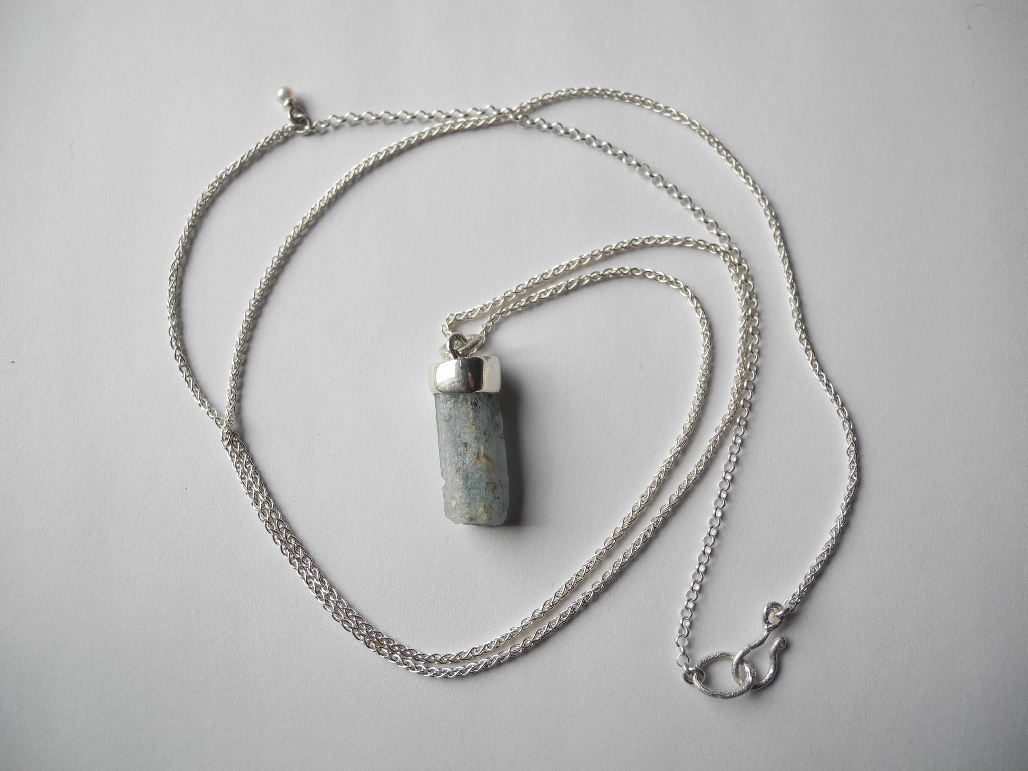 Aquamarine Talisman Necklace