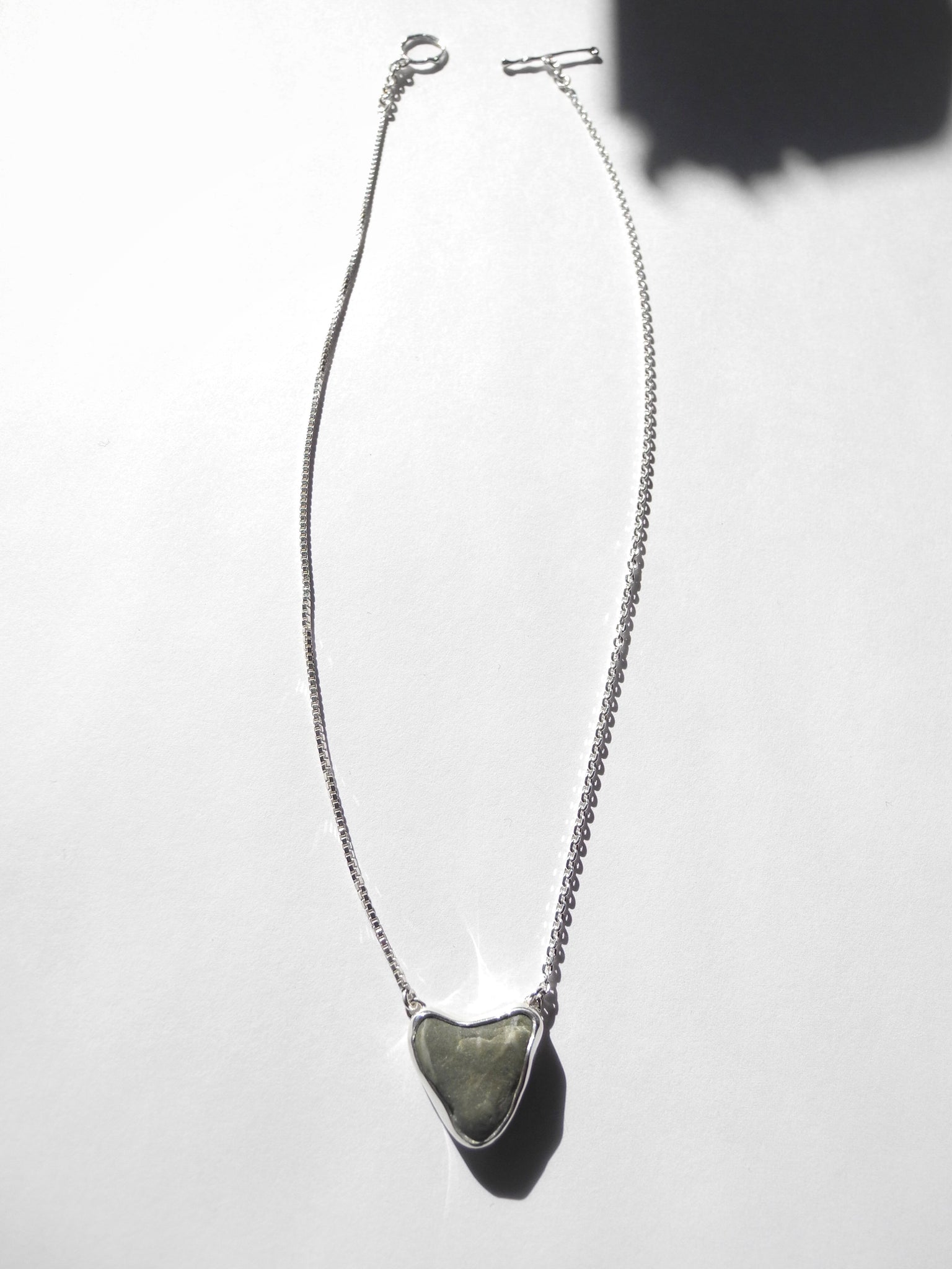 Bay of Fundy Heart Necklace