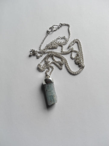 Aquamarine Talisman Necklace